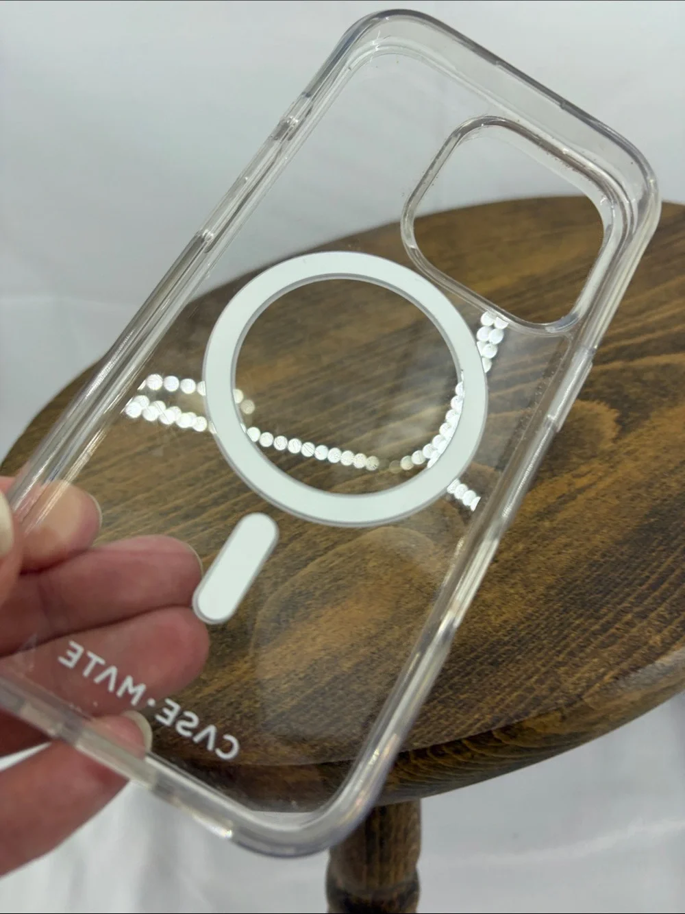 case-mate clear textured